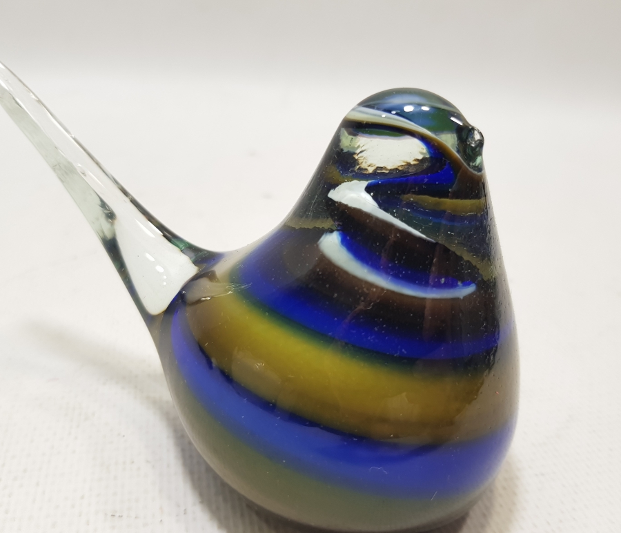 ANTİKA MURANO KUŞ BİBLOSU