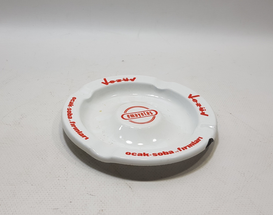 EMAYETAŞ VEZÜV OCAK - SOBA VE FIRINLARI PROMOSYON KÜL TABLASI