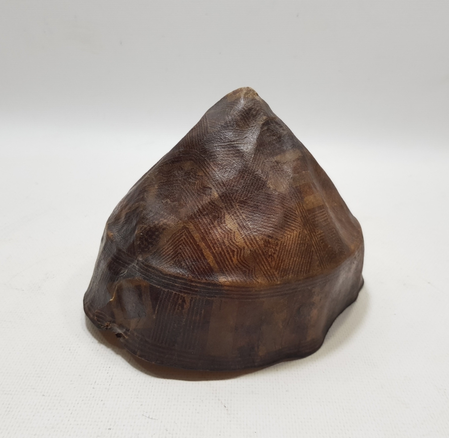 OSMANLI DÖNEMİ DERİ PAPAZ ŞAPKASI