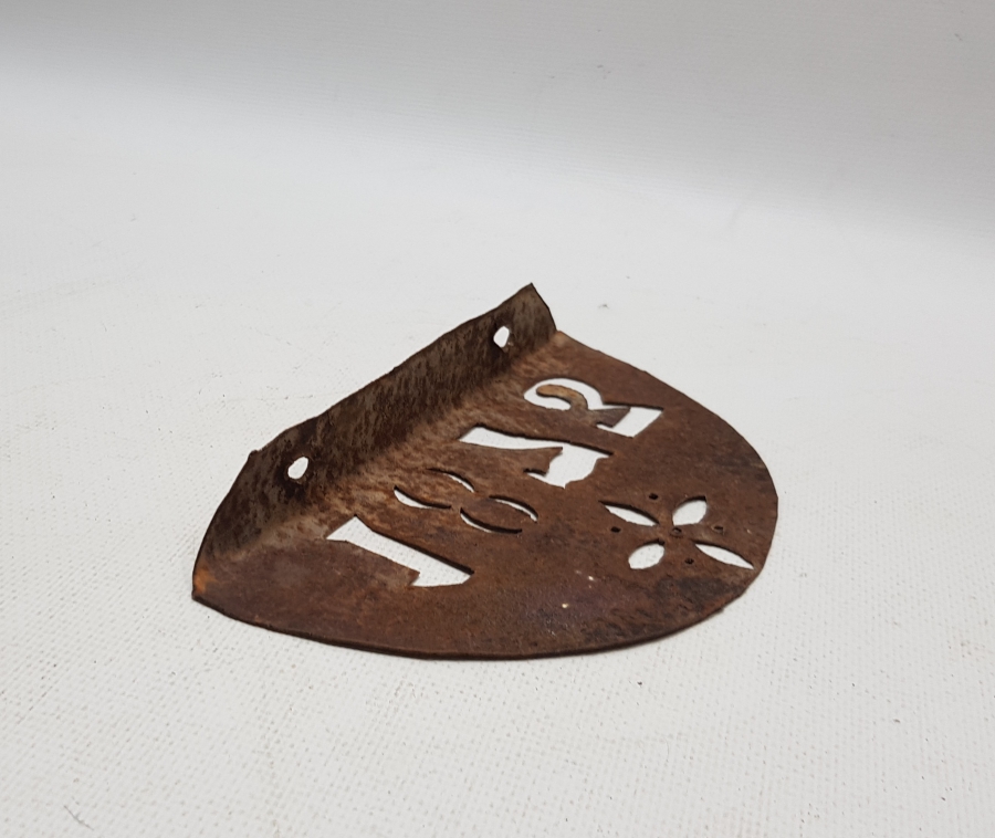 1873 TARİHLİ RUM İŞİ KAPI SÜSÜ