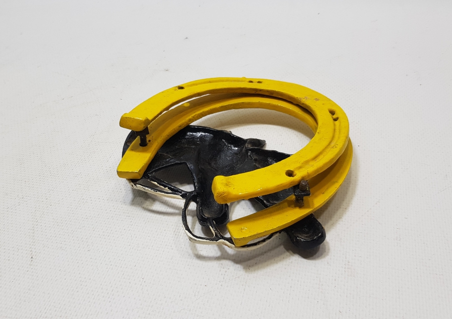 ANTİKA AT VE NAL GÖRSELLİ DUVAR ŞANS SÜSÜ