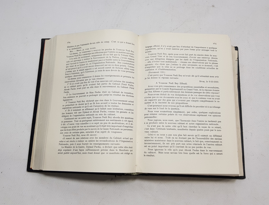 1927 TARİHLİ ÇOK NADİR FRANSIZCA NUTUK