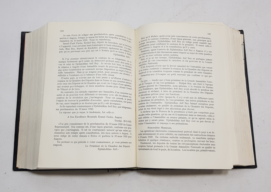 1927 TARİHLİ ÇOK NADİR FRANSIZCA NUTUK