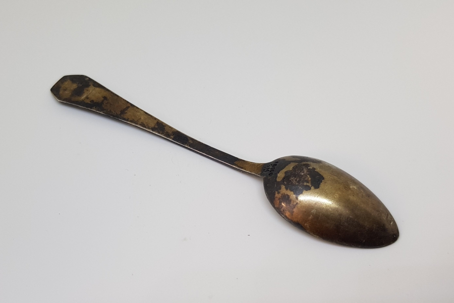 HANNOVER GÖRSELLİ MİNELİ GÜMÜŞ ÇAY KAŞIĞI