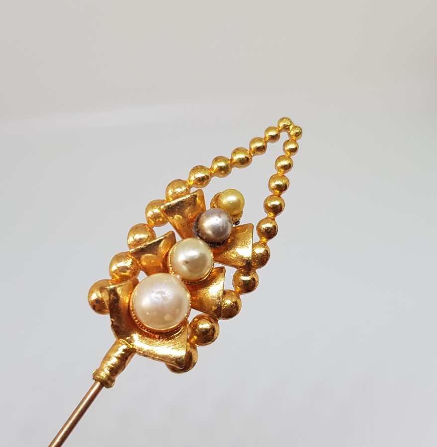 ALTIN KAPLAMA SAÇ İĞNESİ