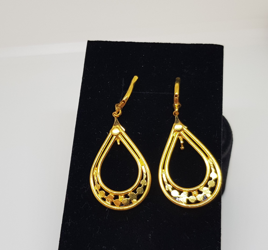 ANTİKA ALTIN KAPLAMA KÜPE