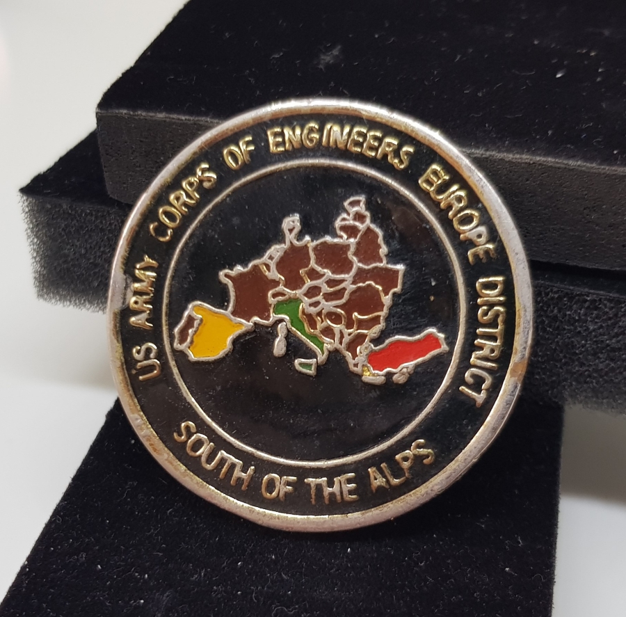 AMERİKAN ORDUSU MÜHENDİSLER BİRLİĞİ NİN TÜRKİYE KONULU MADALYASI