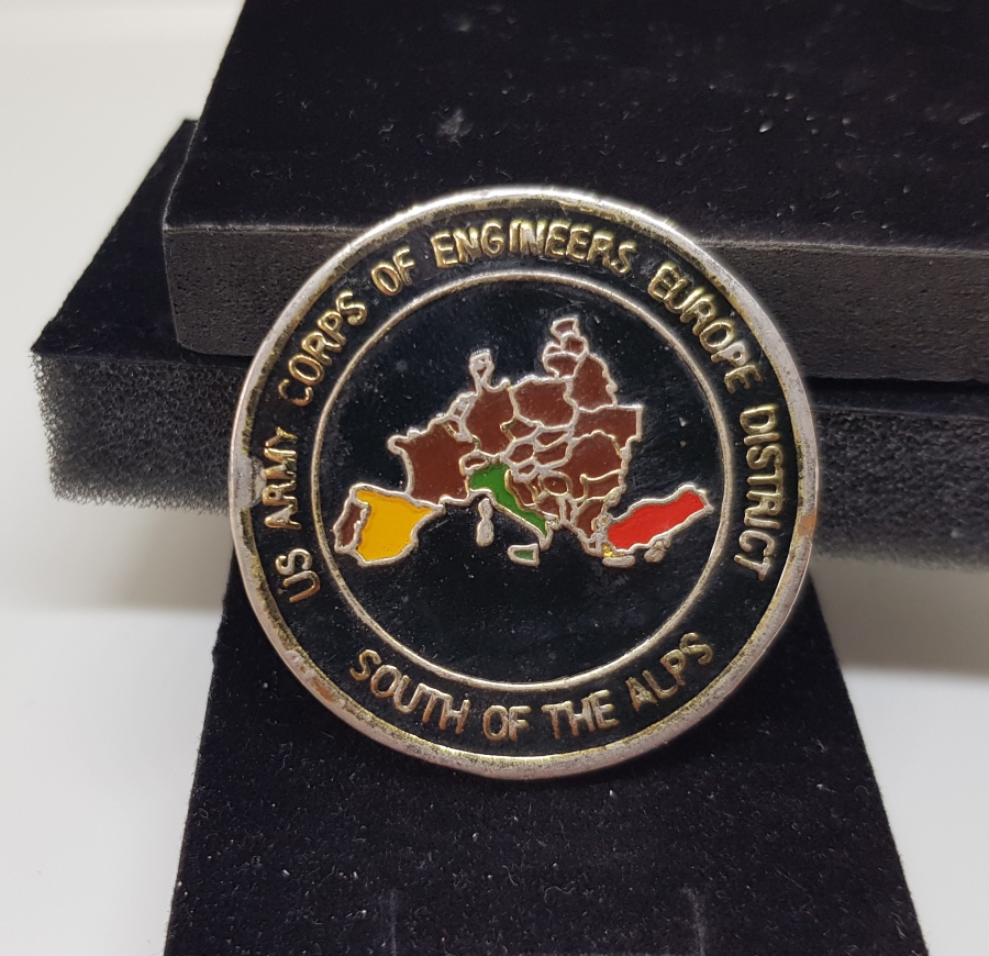 AMERİKAN ORDUSU MÜHENDİSLER BİRLİĞİ NİN TÜRKİYE KONULU MADALYASI