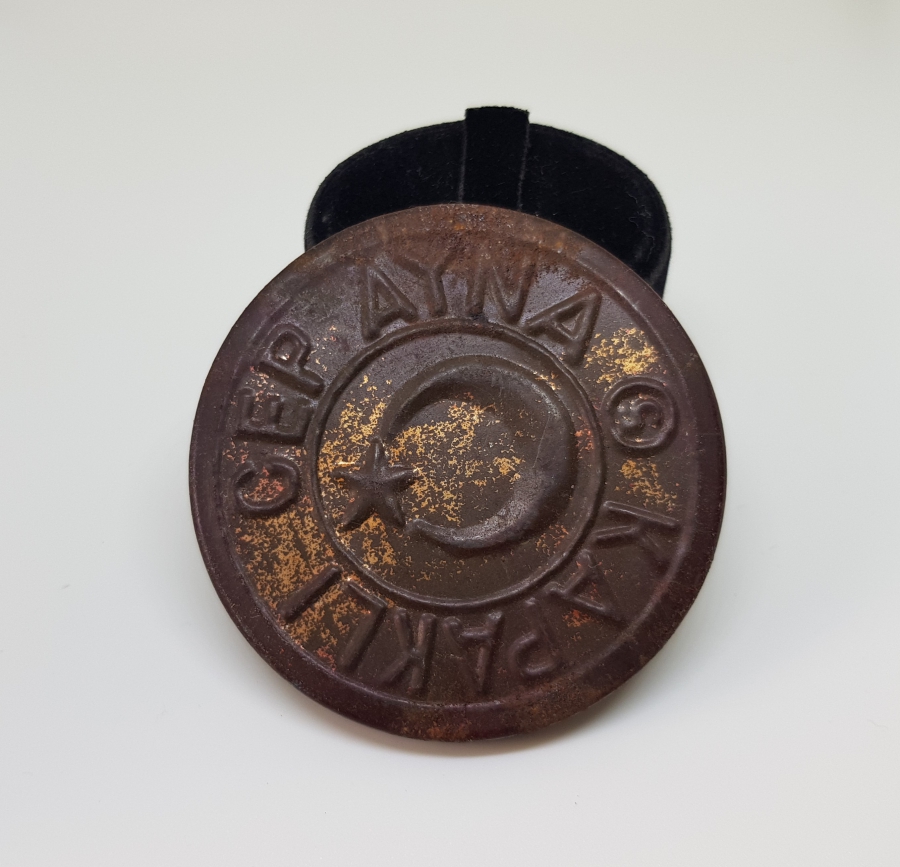 ANTİKA AY YILDIZLI CEP AYNASI