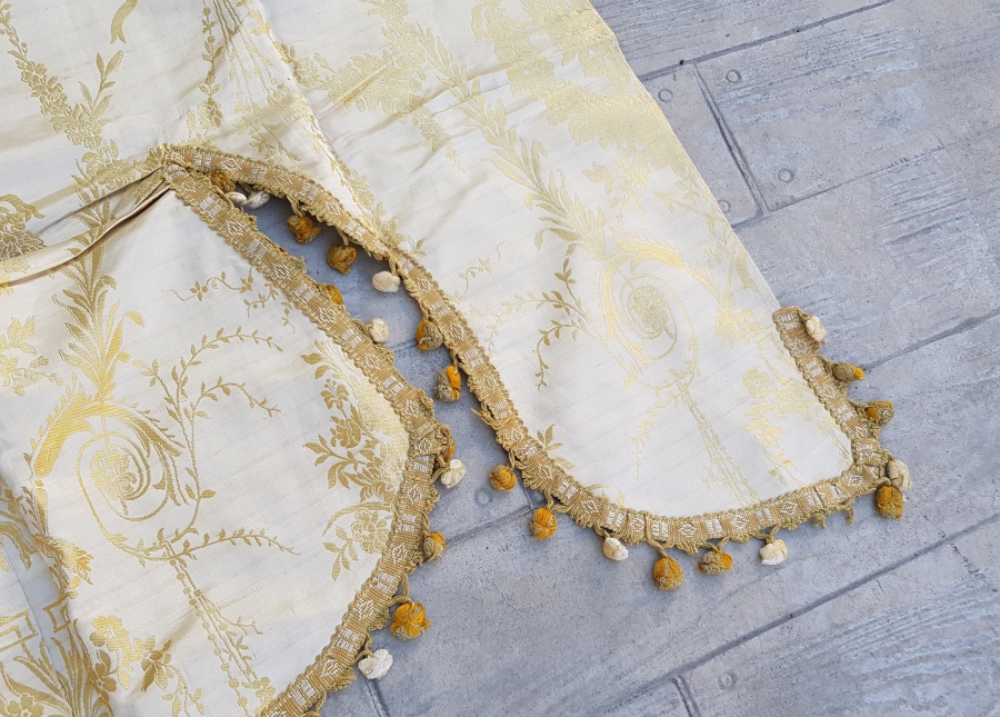 OSMANLI DÖNEMİ HEREKE İŞİ İPEK PERDE