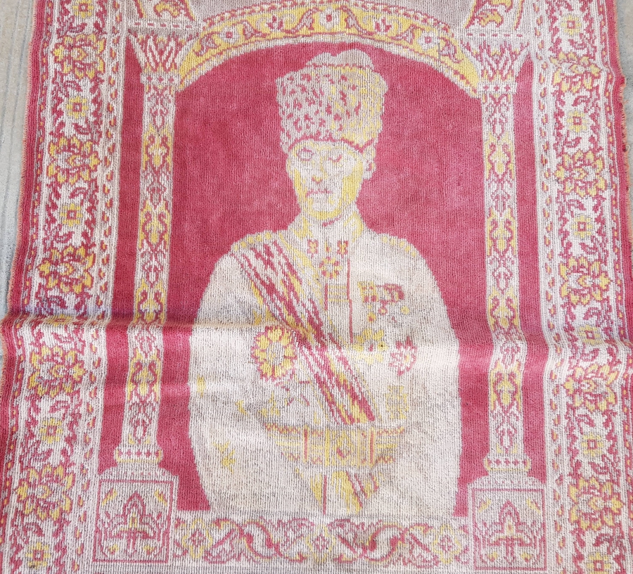 KURTULUŞ SAVAŞI DÖNEMİ ÇOK NADİR ATATÜRKLÜ DUVAR HALISI