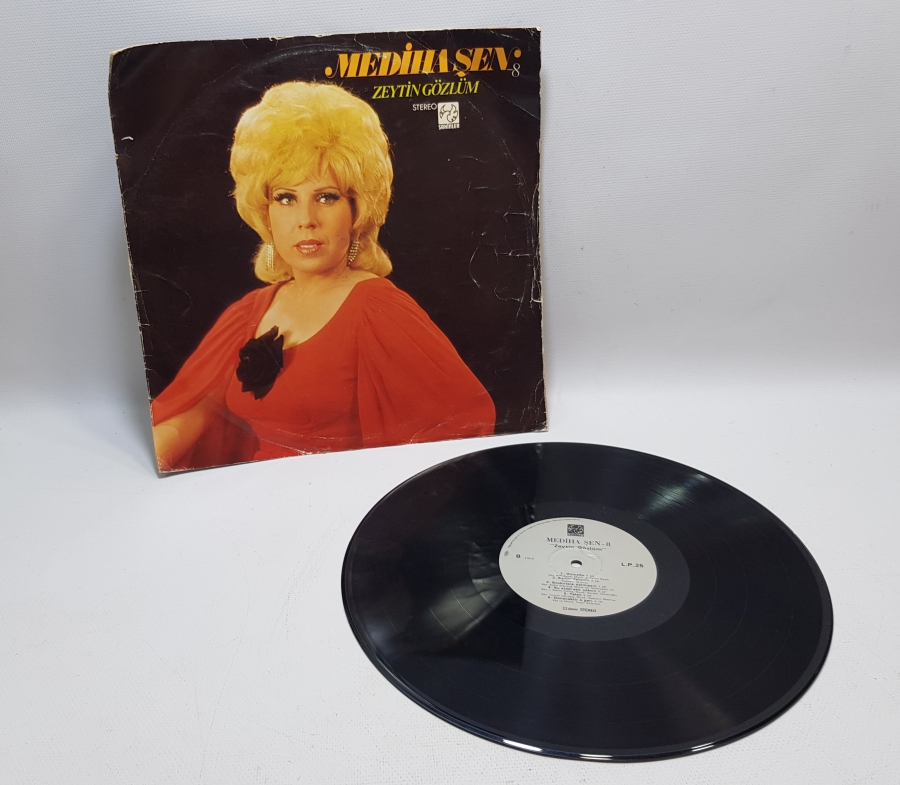 MEDİHA ŞEN SANCAKOĞLU ZEYTİN GÖZLÜM 33 LP LONGPLAY PLAK