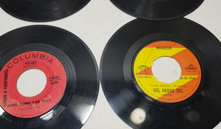 45LİK YABANCI PLAK LOTU