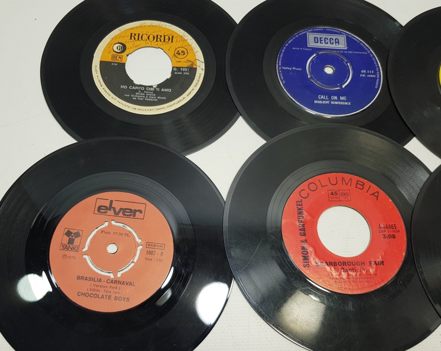 45LİK YABANCI PLAK LOTU