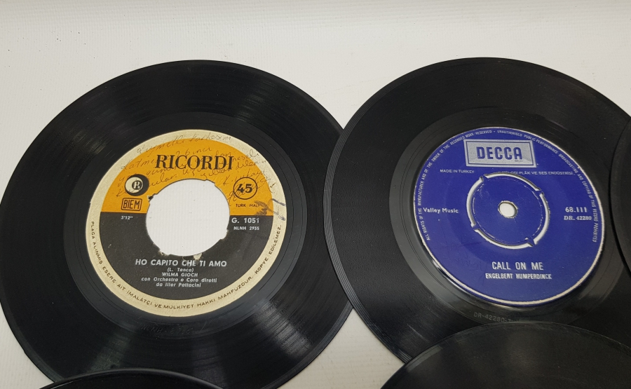 45LİK YABANCI PLAK LOTU