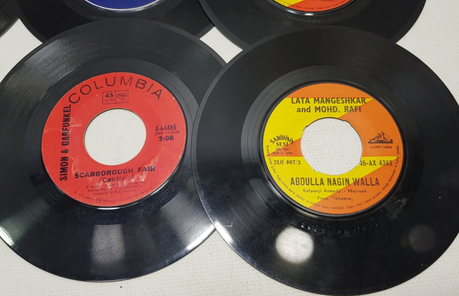 45LİK YABANCI PLAK LOTU