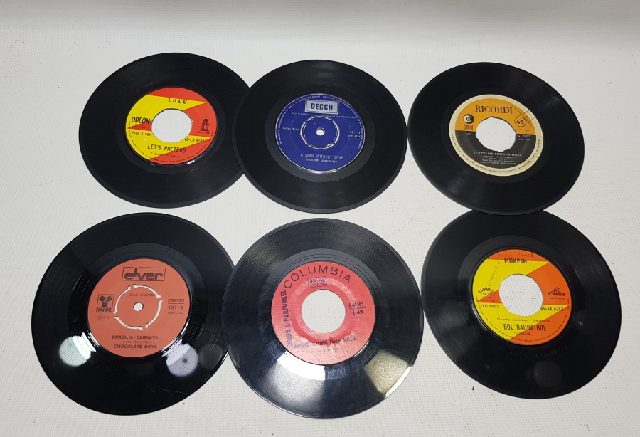 45LİK YABANCI PLAK LOTU