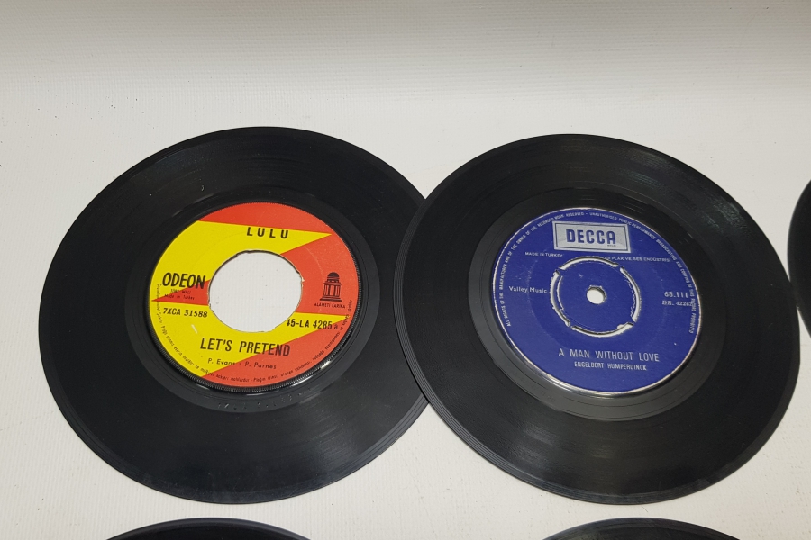 45LİK YABANCI PLAK LOTU