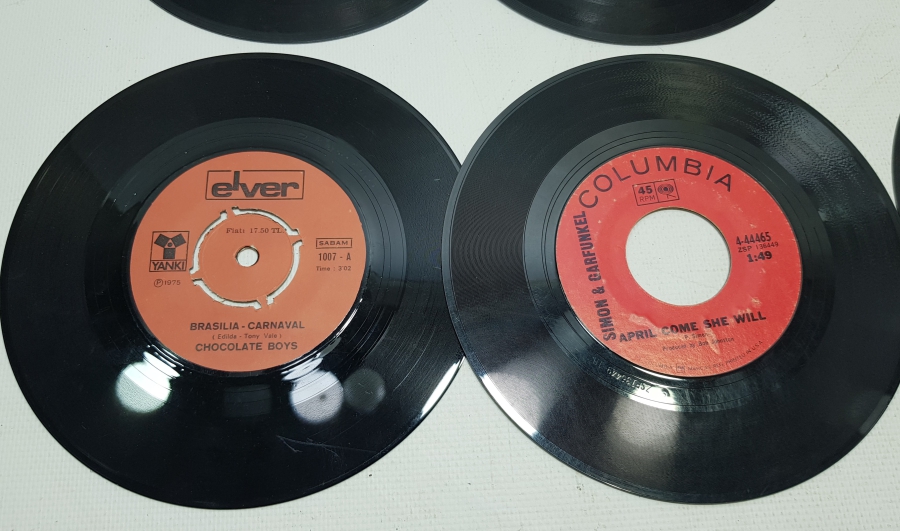 45LİK YABANCI PLAK LOTU