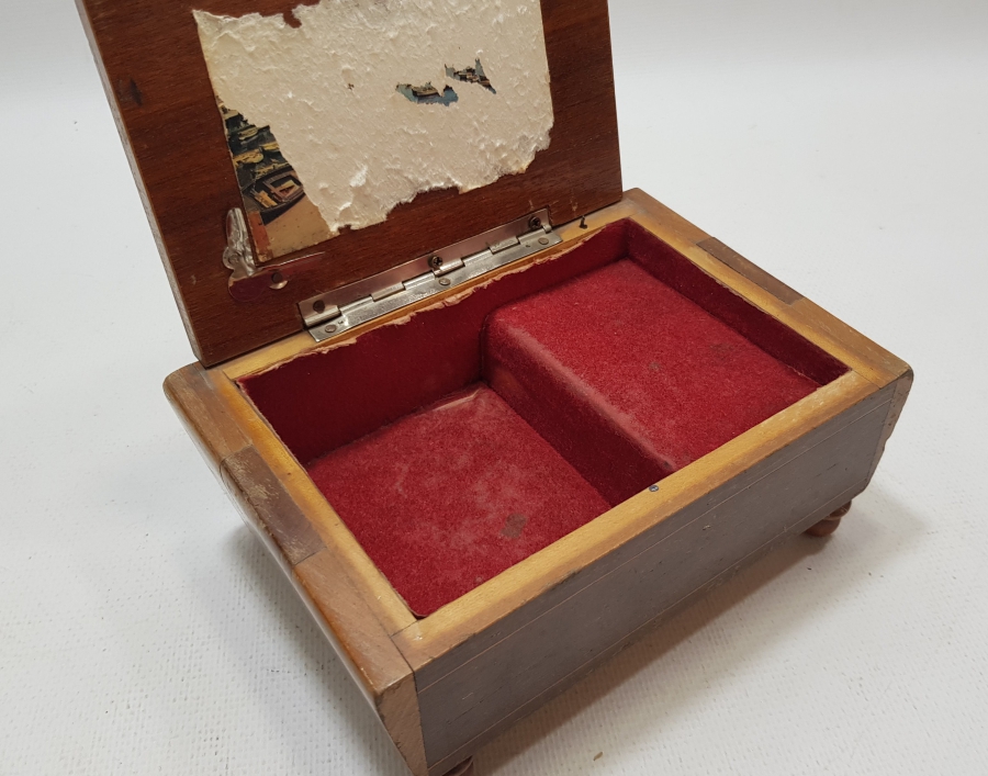 ANTİKA MÜZİKLİ MÜCEVHER KUTUSU