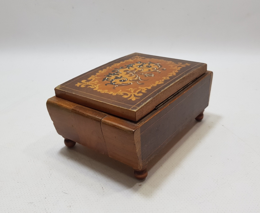 ANTİKA MÜZİKLİ MÜCEVHER KUTUSU