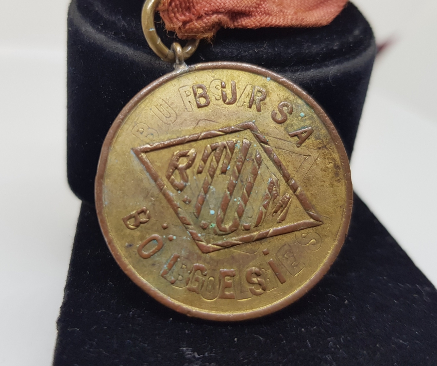 1943 BURSA ATLETİZM BÖLGE BİRİNCİLİĞİ MADALYA