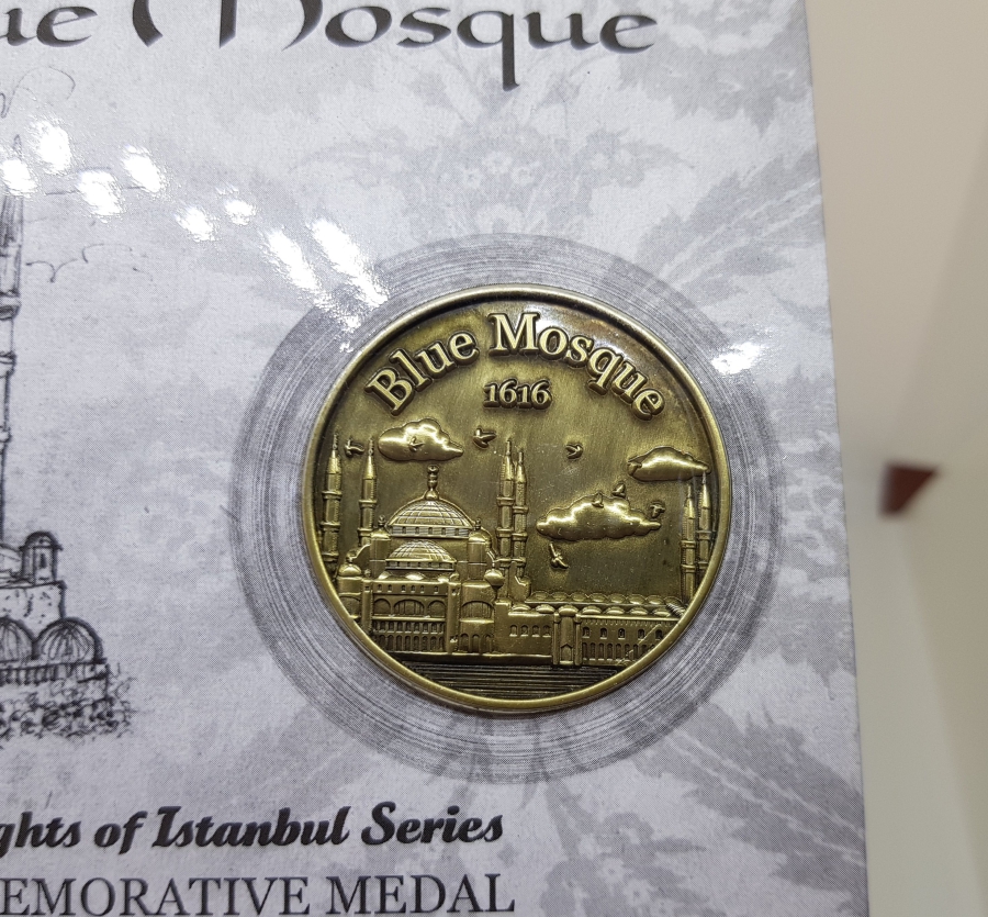 SULTANAHMET CAMİİ HATIRA MADALYON
