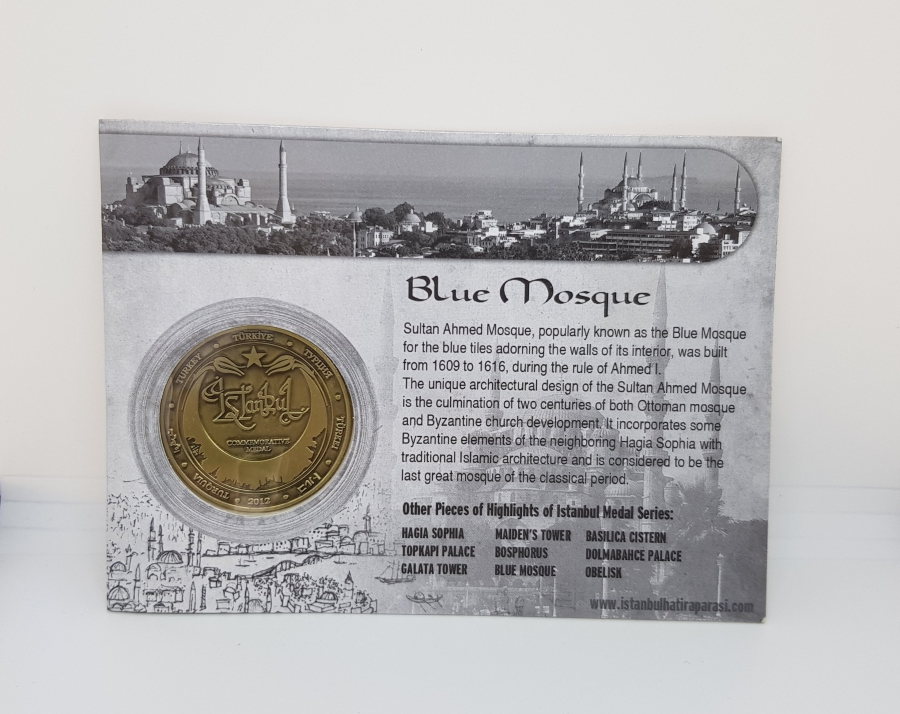 SULTANAHMET CAMİİ HATIRA MADALYON