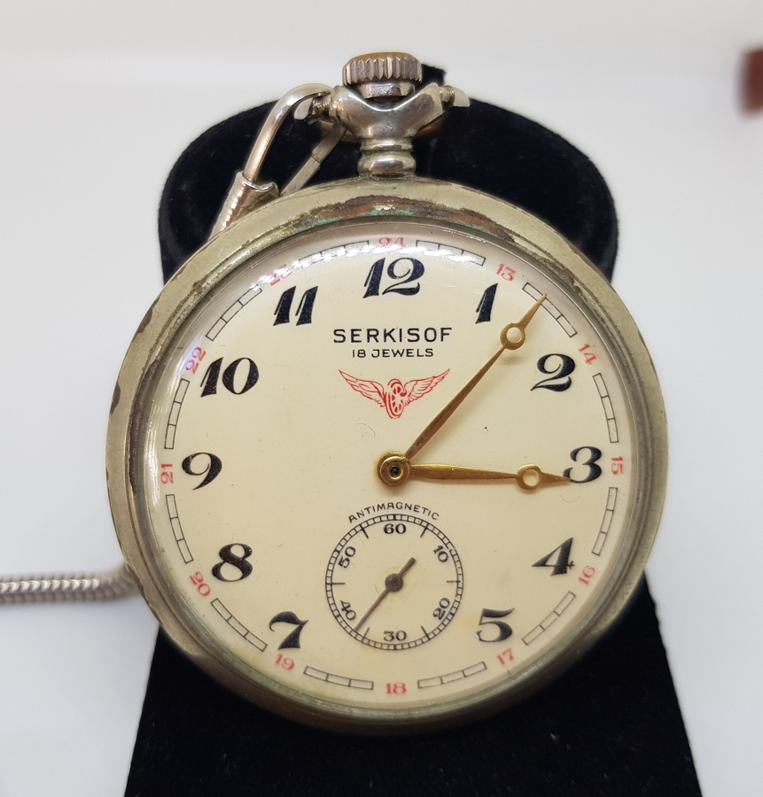 SERKİSOF DEMİRYOLU CEP SAATİ