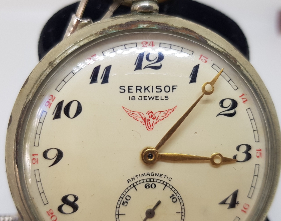 SERKİSOF DEMİRYOLU CEP SAATİ