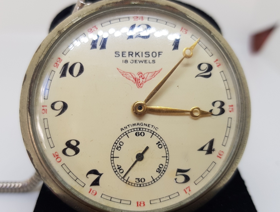 SERKİSOF DEMİRYOLU CEP SAATİ