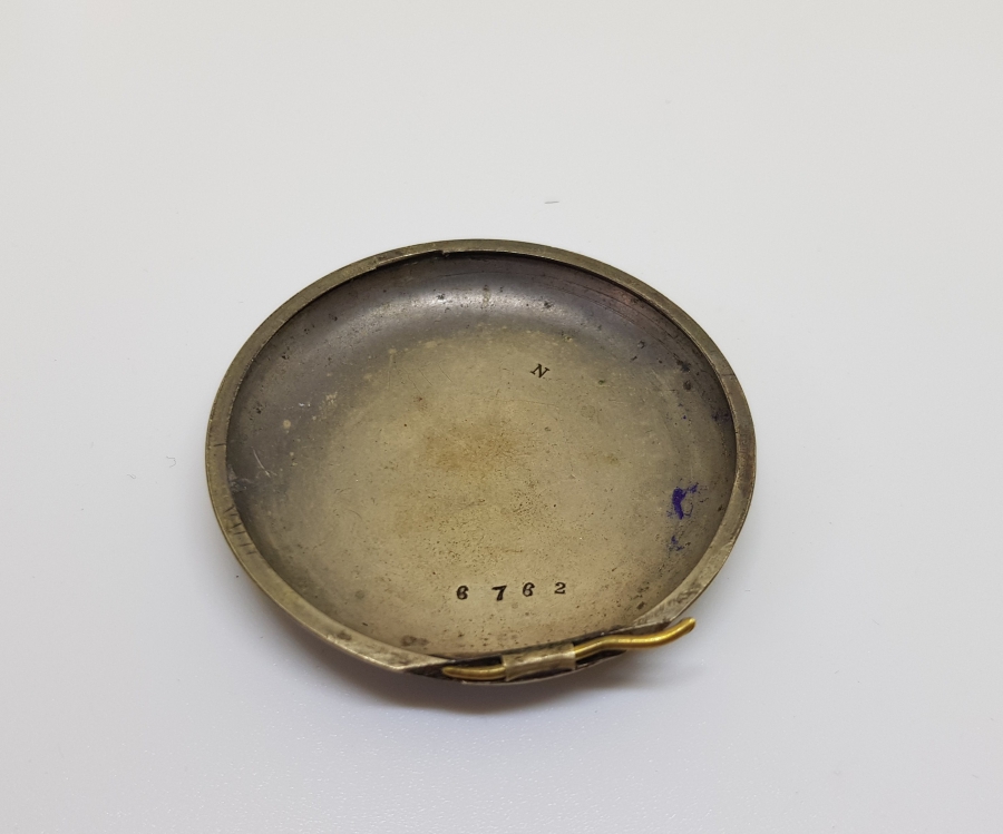 OSMANLI DÖNEMİ TILSIMLI GÜMÜŞ SAAT KAPAĞI