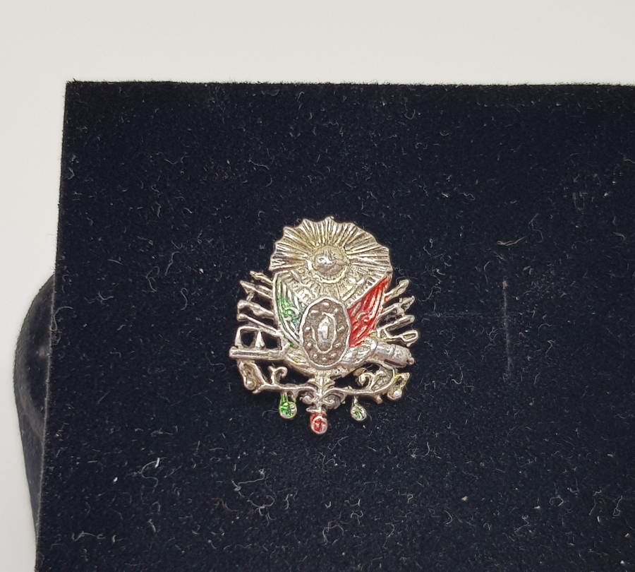 GÜMÜŞ OSMANLI DEVLET ARMASI ROZET