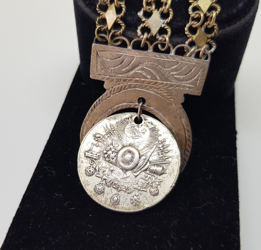 GÜMÜŞ OSMANLI LİYAKAT MADALYASI