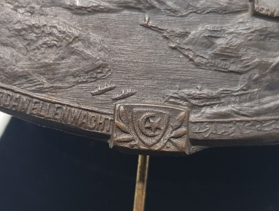 1. DÜNYA SAVAŞI DÖNEMİ ÇOK NADİR ÇANAKKALE ZAFERİ ANISINA BASILMIŞ ROZET