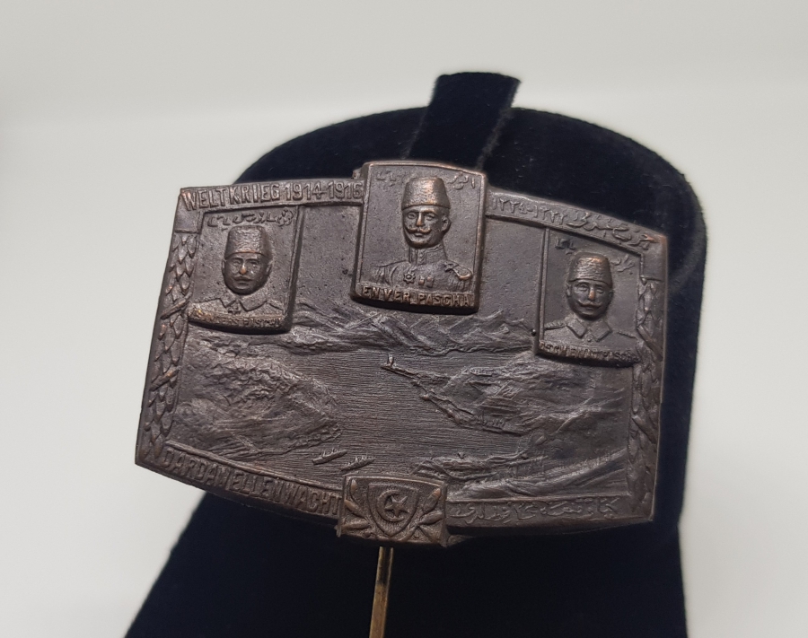 1. DÜNYA SAVAŞI DÖNEMİ ÇOK NADİR ÇANAKKALE ZAFERİ ANISINA BASILMIŞ ROZET