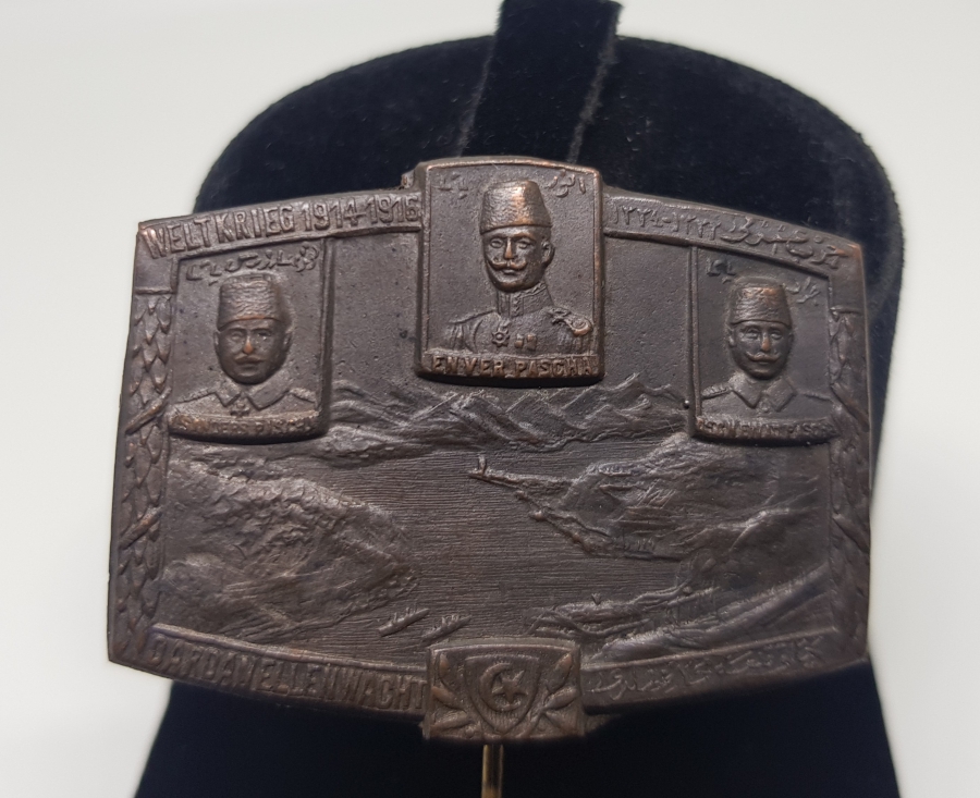 1. DÜNYA SAVAŞI DÖNEMİ ÇOK NADİR ÇANAKKALE ZAFERİ ANISINA BASILMIŞ ROZET