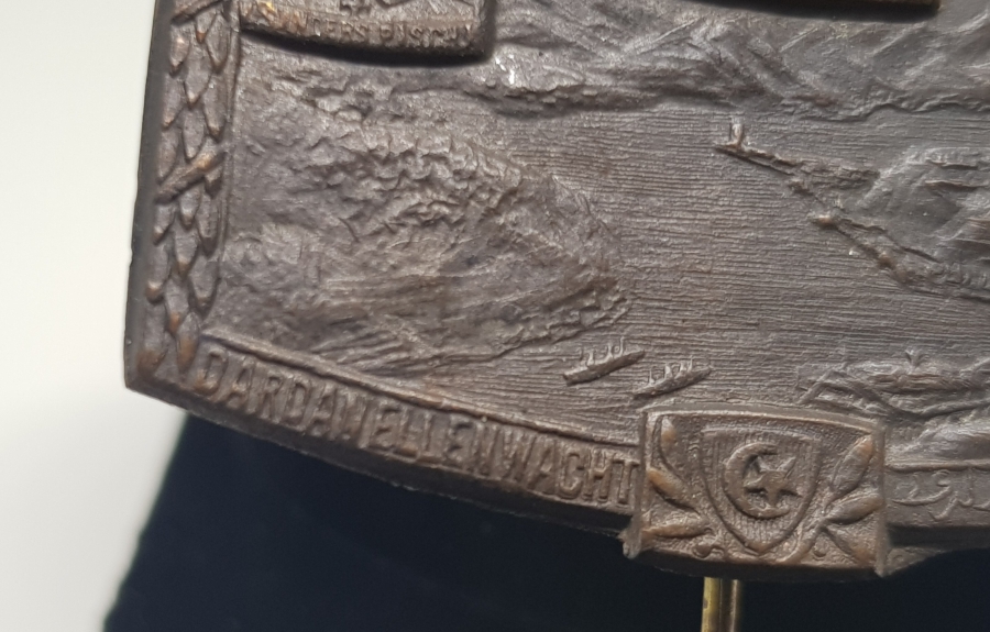 1. DÜNYA SAVAŞI DÖNEMİ ÇOK NADİR ÇANAKKALE ZAFERİ ANISINA BASILMIŞ ROZET