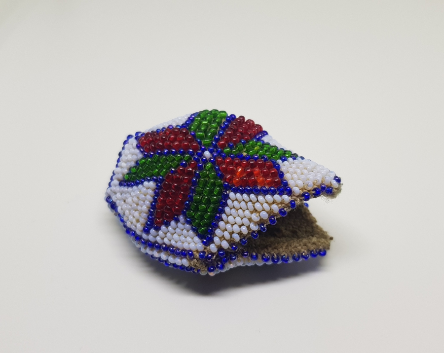 OPAL BONCUKLARLA SÜSLÜ OSMANLI DÖNEMİ CEP SAATİ KESESİ