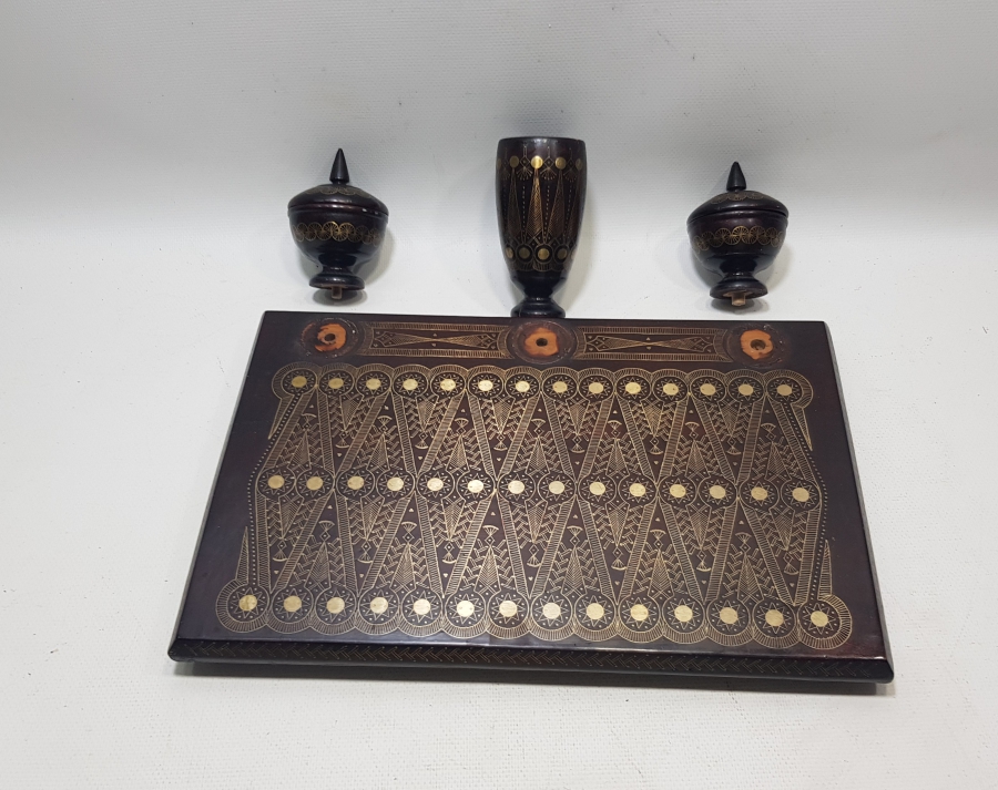 OSMANLI DÖNEMİ AFYON İŞİ NADİR YAZI TAKIMI