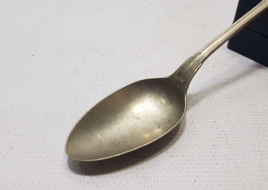 OSMANLI DÖNEMİ ARKASI OSMANLICA YAZILI KAŞIK