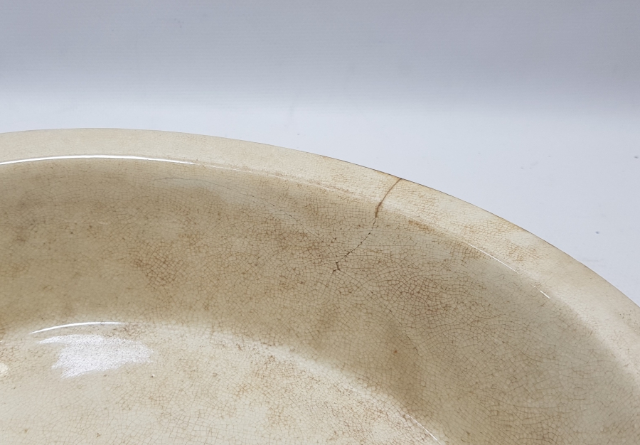 OSMANLI DÖNEMİ BÜYÜK BOY PORSELEN KASE