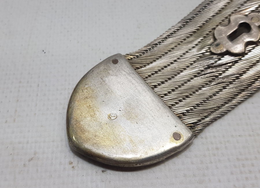 HER PARÇASI TUĞRALI VE DAMGALI TRABZON İŞİ HASIR ÖRME GELİN KEMERİ