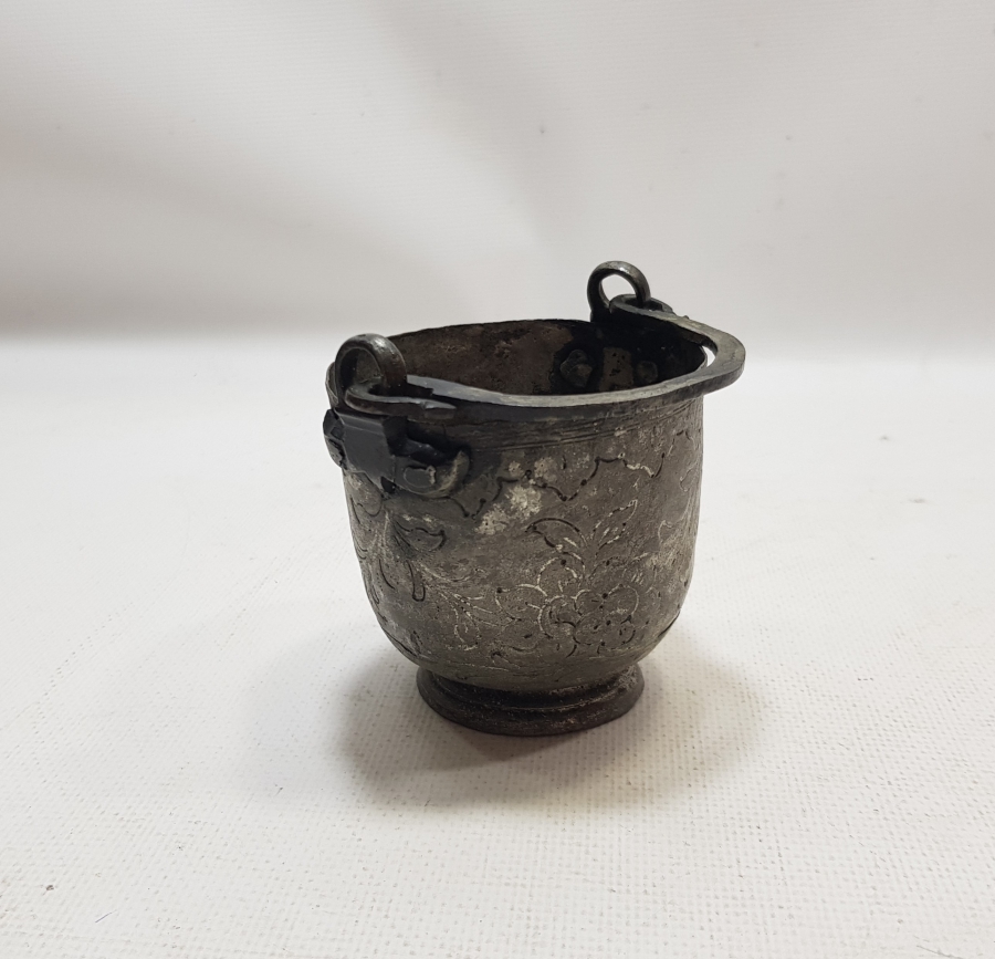 OSMANLI DÖNEMİ NADİR FORMDA YILAN BAŞI TUTMAÇLI TOMBAK SAKIZLIK