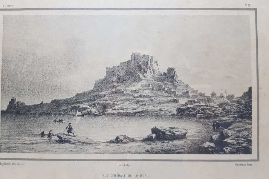 1900 BAŞLARI ANTİKA FRANSIZ GRAVÜR