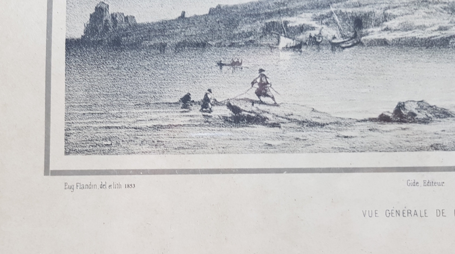 1900 BAŞLARI ANTİKA FRANSIZ GRAVÜR