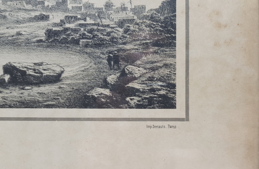 1900 BAŞLARI ANTİKA FRANSIZ GRAVÜR