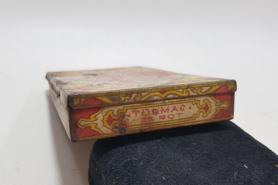 OSMANLI DÖNEMİ NADİR TURMAC VERT SİGARA KUTUSU