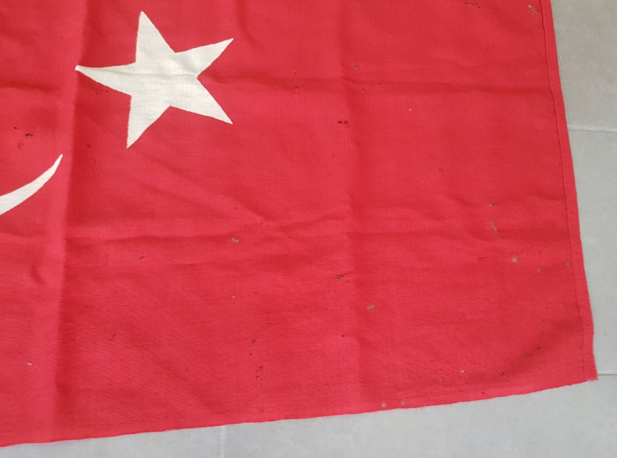 CUMHURİYET BAŞLARI KÖK BOYALI BÜYÜK BOY BAYRAK