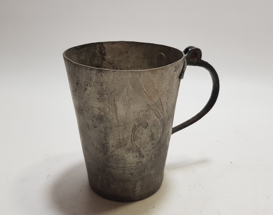 ÜZERİ İŞLEMELİ OSMANLI DÖNEMİ KULPLU DALDIRMA